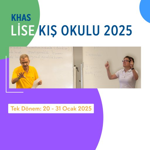 KHAS Lise Kış Okulu için Başvurular Başladı