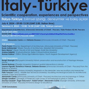 ITALY-TÜRKİYE Scientific cooperation, experiences and perspectives