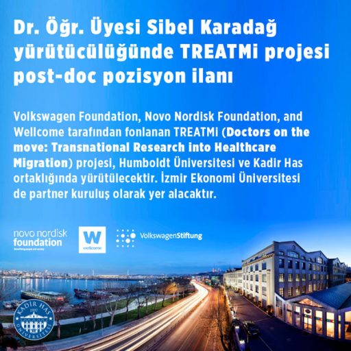 Post-doctoral position for TREATMi project, Kadir Has University